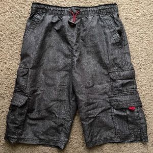 Plugg Gray Cargo Shorts